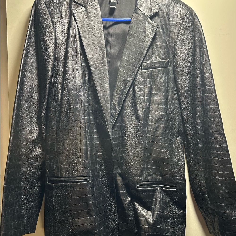 Laundry By Shelli Segal Black Textured Jacket